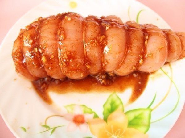 Куриная пастрома.Ингредиенты: 1 шт. грудка куриная (без кости) 2 ст. молоко коровье 3 ч.л. соль 1 ... - 5