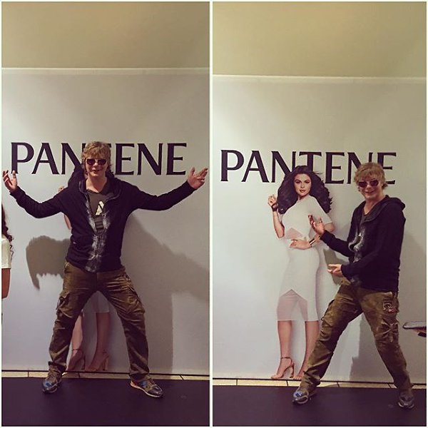 @selenagomez #    #pantene.  ,    ...