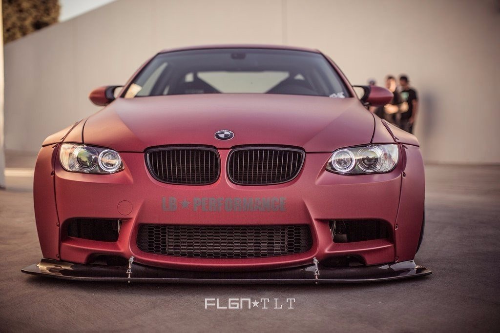 BMW M3 E92 LB Performance Bagriders with Rotiform - 6