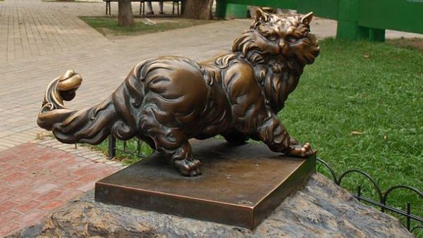 Памятник Коту Пантюше, Киев.Как то раз у Маргариты Сичкарь - директора киевского ресторана ...