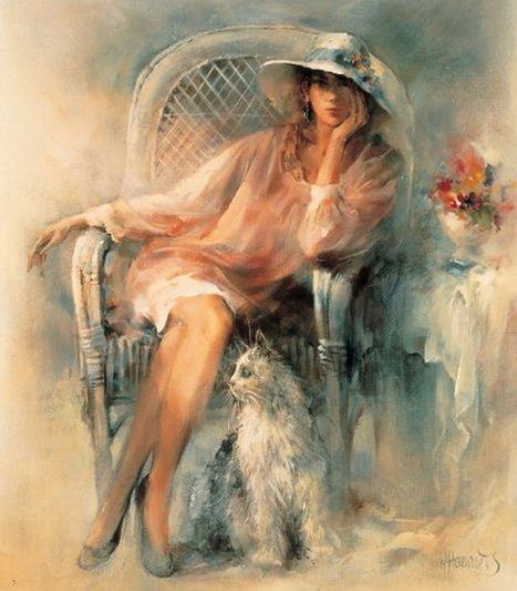 Willem Haenraets. Воздушная живопись.На эту галерею можно смотреть долго. В ней отдыхаешь. ...