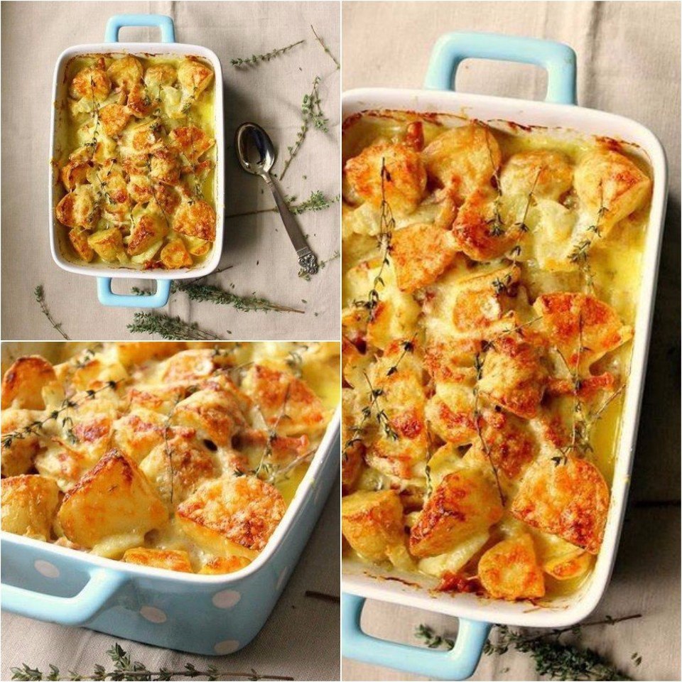 Запеченный картофель