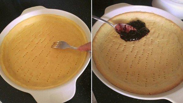 ПИРОГ ИЗ ПЕСОЧНОГО ТЕСТА С ЯГОДОЙ И МЕРЕНГОЙ.ИНГРЕДИЕНТЫ: 2 стакана муки (примерно) 2 ст. ложки ... - 2