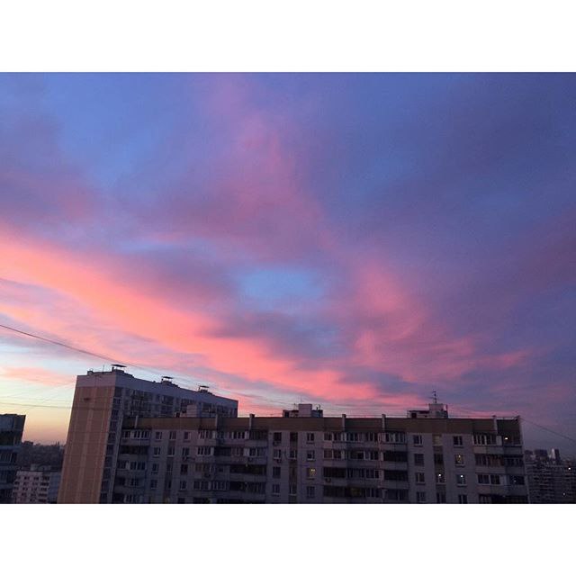 Moscow sky #nofilter