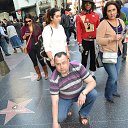 Hollywood Walk of Fame, Los Angeles, California. The star of Michael Jackson on the Hollywood Walk of Fame.