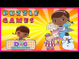 Surprise Show!!! Puzzle - Doc McStuffins. Собираем пазл - Доктор Плюшева новый мультик пазл!!!