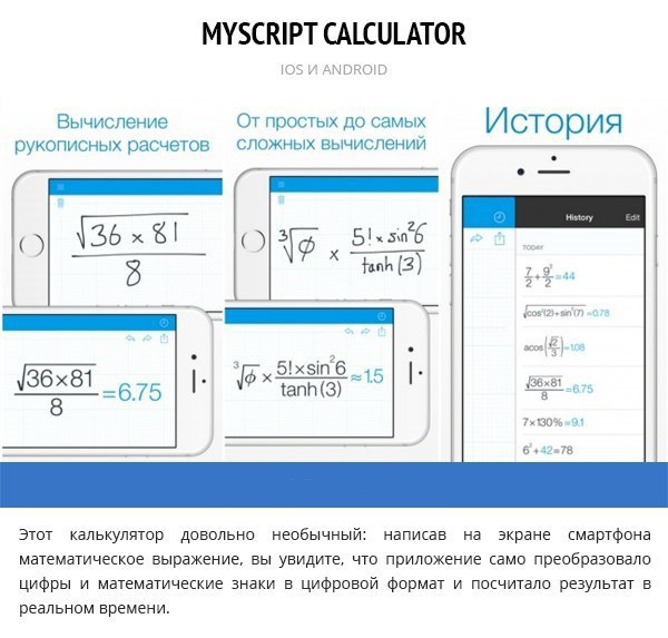 Приложения для андроид расчет. Калькулятор ios. сложные вычисления. приложение андроид вычисления величин геометрия. как считает калькулятор на ios.