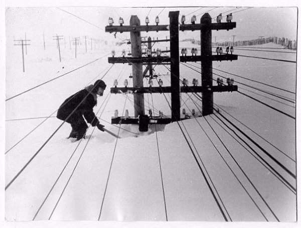 Такая зима была в Сибири в 1960 году
