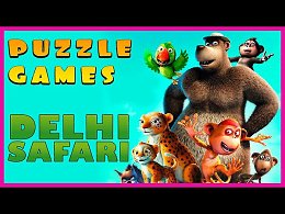 Surprise Show!!! Puzzle - Delhi Safari. Собираем пазл - Братва из джунглей новый мультик пазл!!!