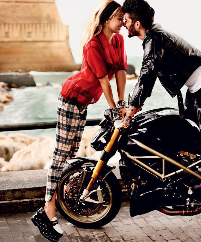 Gigi Hadid and Zayn Malik for Vogue US by Mario Testino0. - 3