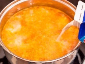 Сливочный суп с семгой.ИнгредиентыСливочный суп с семгой. Ингредиенты300 г филе свежей семги или ... - 8