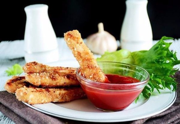 Хрустящие куриные