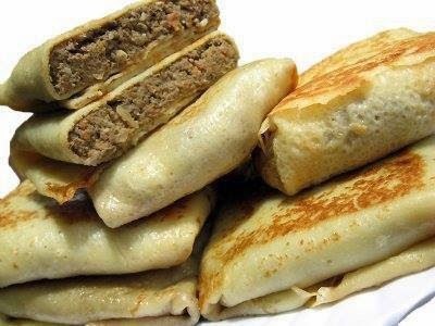 Блины с печенью.На 13-14 штук :-400гр. печени (у меня говяжья),-3 средние луковицы,-2 средние ...