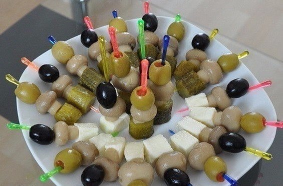 Шпажки с сыром рецепты с фото