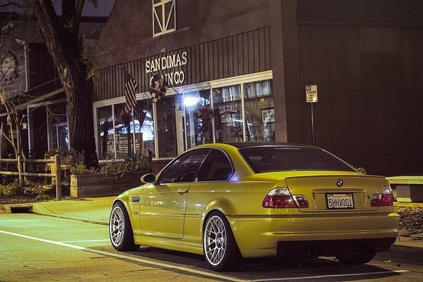 BMW m3 e46 pheonix yellow