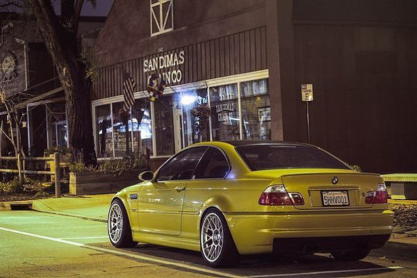 BMW m3 e46 pheonix yellow