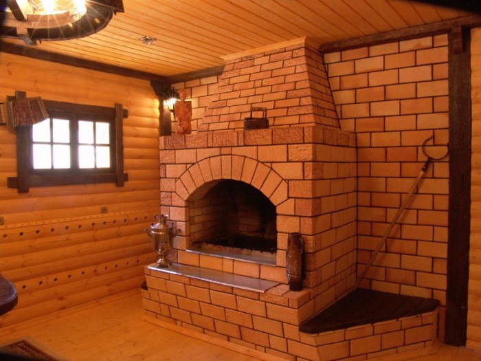 Современная русская печка.