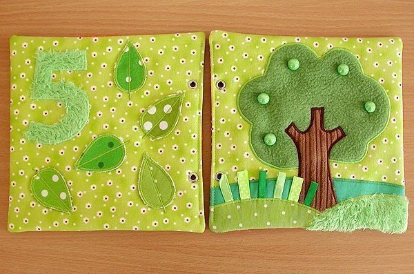 Развивающая книжка: идеи для страничек - 2