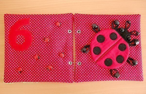 Развивающая книжка: идеи для страничек