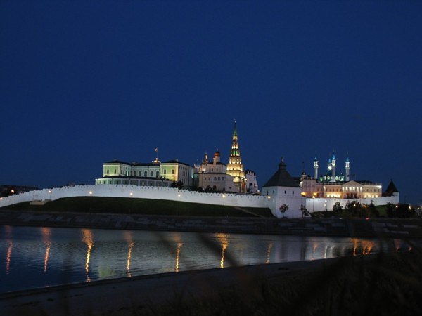Казанский кремль и мечеть Кул-Шариф.Казань, республика ТатарстанКазанский кремль — историческое ... - 3