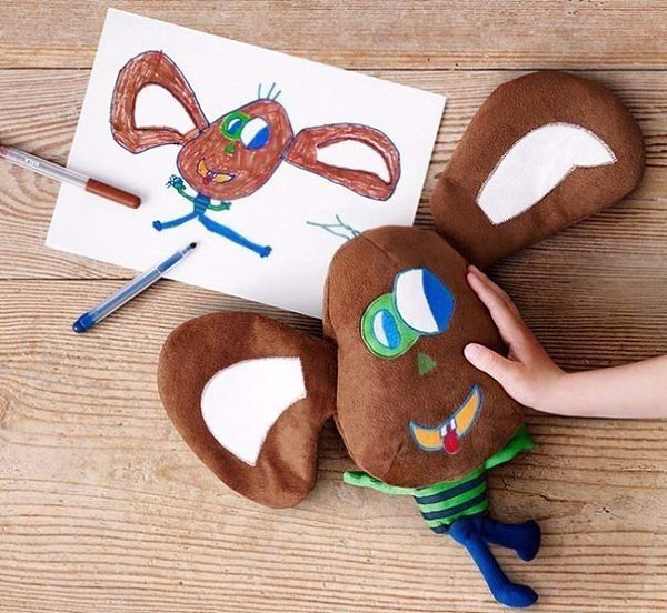 Настоящие игрушки из детских рисунков - 2