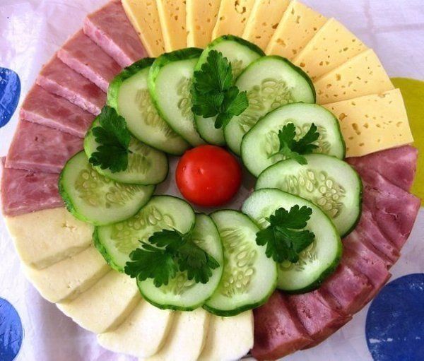 10 красивых нарезок для праздника. #праздничное@cooklove - 6