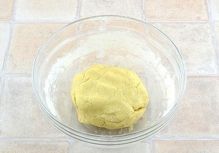 Творожный пирог с персиками. Нежнейший пирог с творогом и консервированными персиками. Ингредиенты: ... - 5