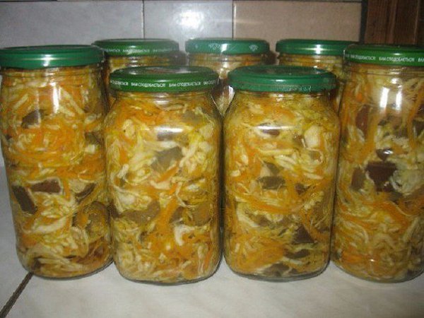 РЕЦЕПТЫ ВКУСНОЙ КАПУСТЫ.1) Капустный салат на зиму