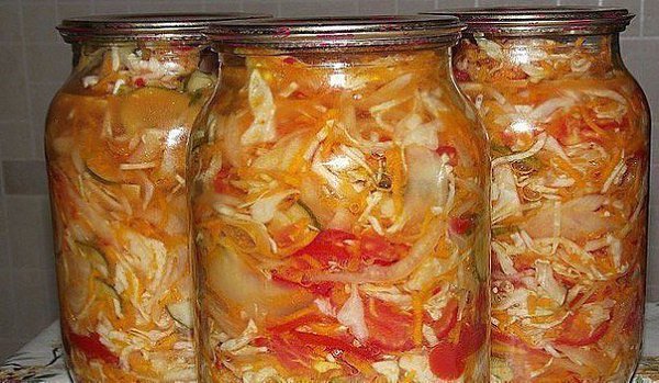 РЕЦЕПТЫ ВКУСНОЙ КАПУСТЫ.1) Капустный салат на зиму