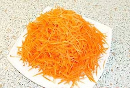 Салат из свежей моркови, сыра и ананасов.Ингредиентыморковь 2 шт.консервированные ананасы 150-200 ... - 2
