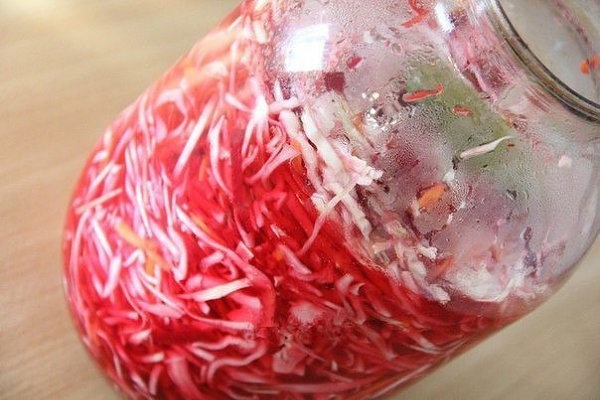 Рецепт приготовления маринованной капусты со свеклой. Хочу поделиться рецептом приготовления ... - 5