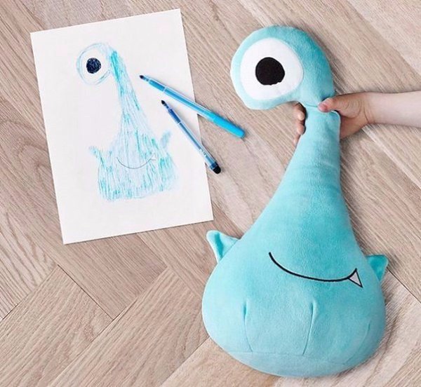 Настоящие игрушки из детских рисунков - 4