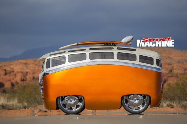 VW Type 2 Kombi Bus Surf Seeker Custom by Ron Berry. - 6