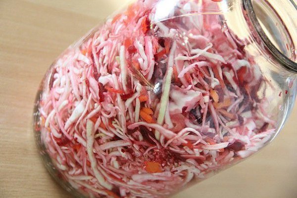 Рецепт приготовления маринованной капусты со свеклой. Хочу поделиться рецептом приготовления ... - 3