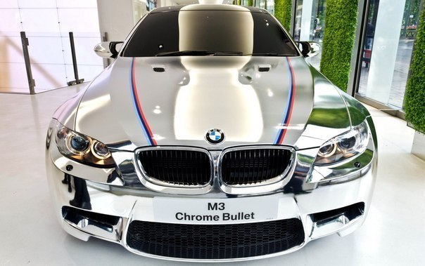 BMW M3 Chrome Bullet