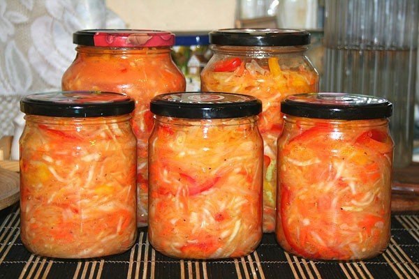 РЕЦЕПТЫ ВКУСНОЙ КАПУСТЫ.1) Капустный салат на зиму