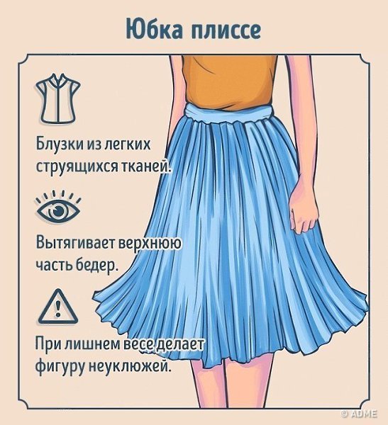 На заметку! Как носить и с чем сочетать разные виды юбок - 5