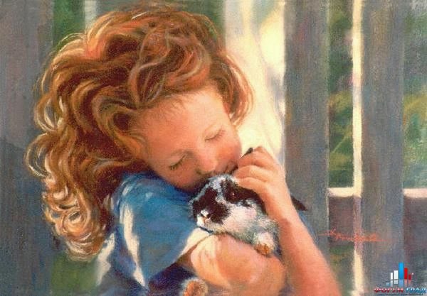 ))).ХУДОЖНИК КЭТИ ФИНЧЕР. СЧАСТЛИВОЕ ДЕТСТВОИзумительно светлые, трогательные работы Кэти Финчер мне ... - 10