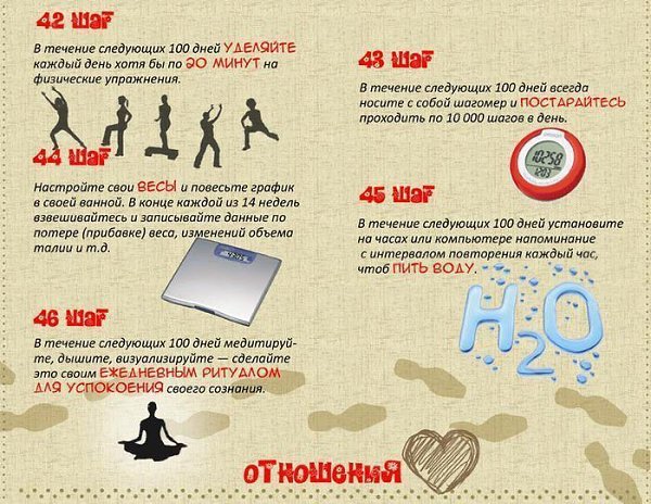 48 маленьких шагов к улучшению жизни за 100 дней. - 9