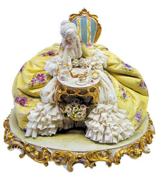 Кружевной фарфор. | Porcellane Principe – итальянские статуэтки из фарфора ручной работы. - 4