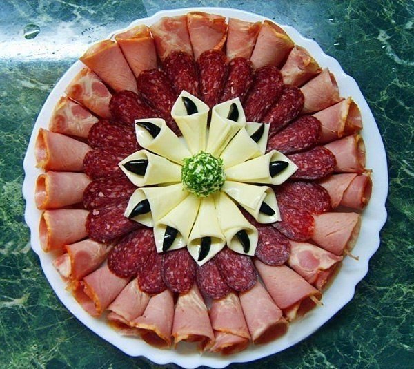 10 красивых нарезок для праздника. #праздничное@cooklove - 7