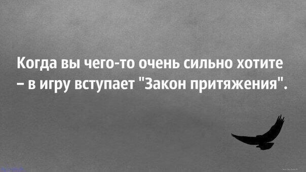 Тем сильнее хочется. Когда вы сильно чего то хотите в игру вступает закон притяжения. В игру вступает закон притяжения. Закон притяжения цитаты. Про Притяжение людей цитаты.