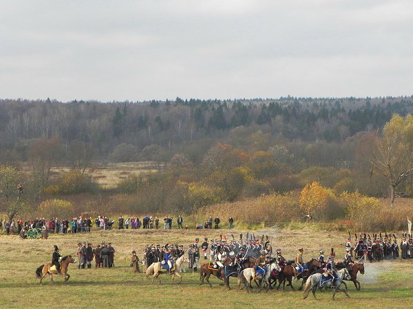 Реконструкция Малоярославецкого сражения . В войне 1812 года. - 4