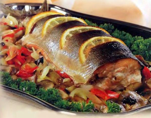 Рыба горячего копчения в духовке .Кушать такую рыбку – одно удовольствие. Она мягкая вся: косточки ...
