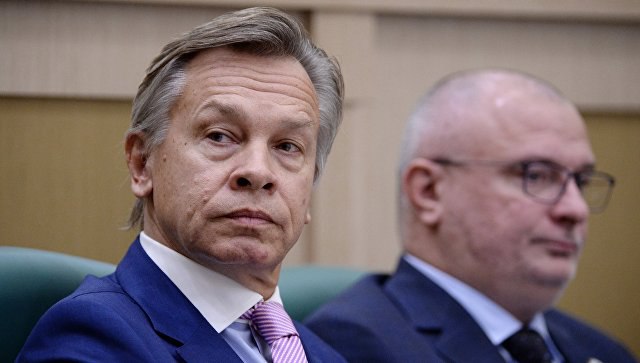 30 янв — РИА Новости. Российский сенатор Алексей Пушков назвал "двойным провалом" ...