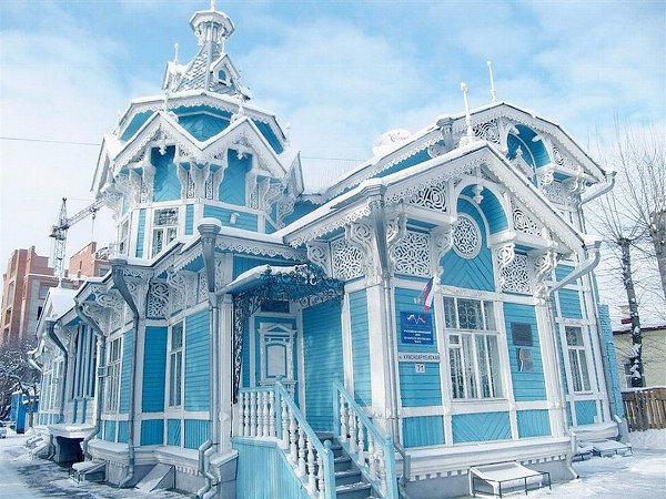 Томский областной Российско-Немецкий Дом, бывший особняк купца Георгия Голованова