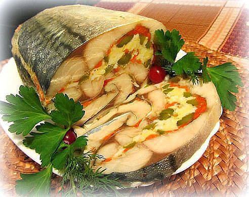 Обалденный рулет из скумбрии. Ставьте