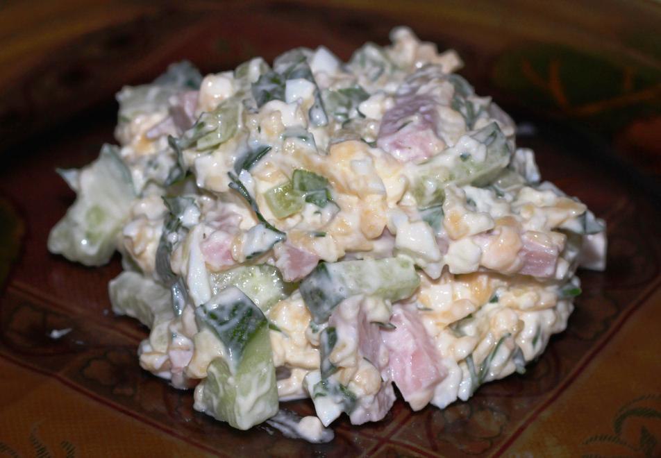 САЛАТ БЕРЛИНСКИЙ.Вкусный овощной салат, который можно не стесняясь поставить как на праздничный ...