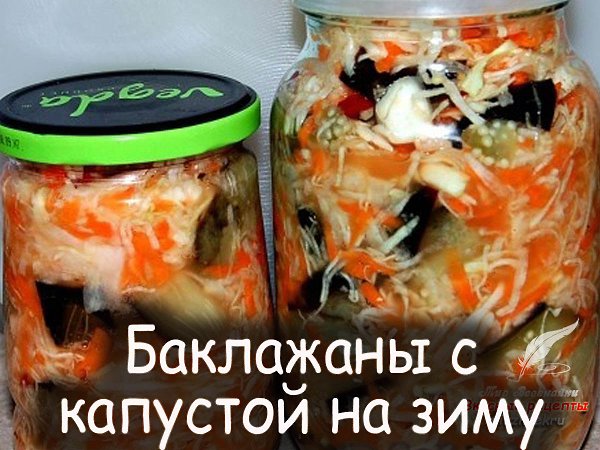 Баклажаны квашеные, фаршированные капустой и морковью - рецепты с фото на vpuzo.