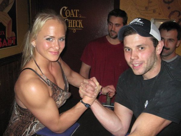 Sarah Backman - Female ArmWrestling Champion from